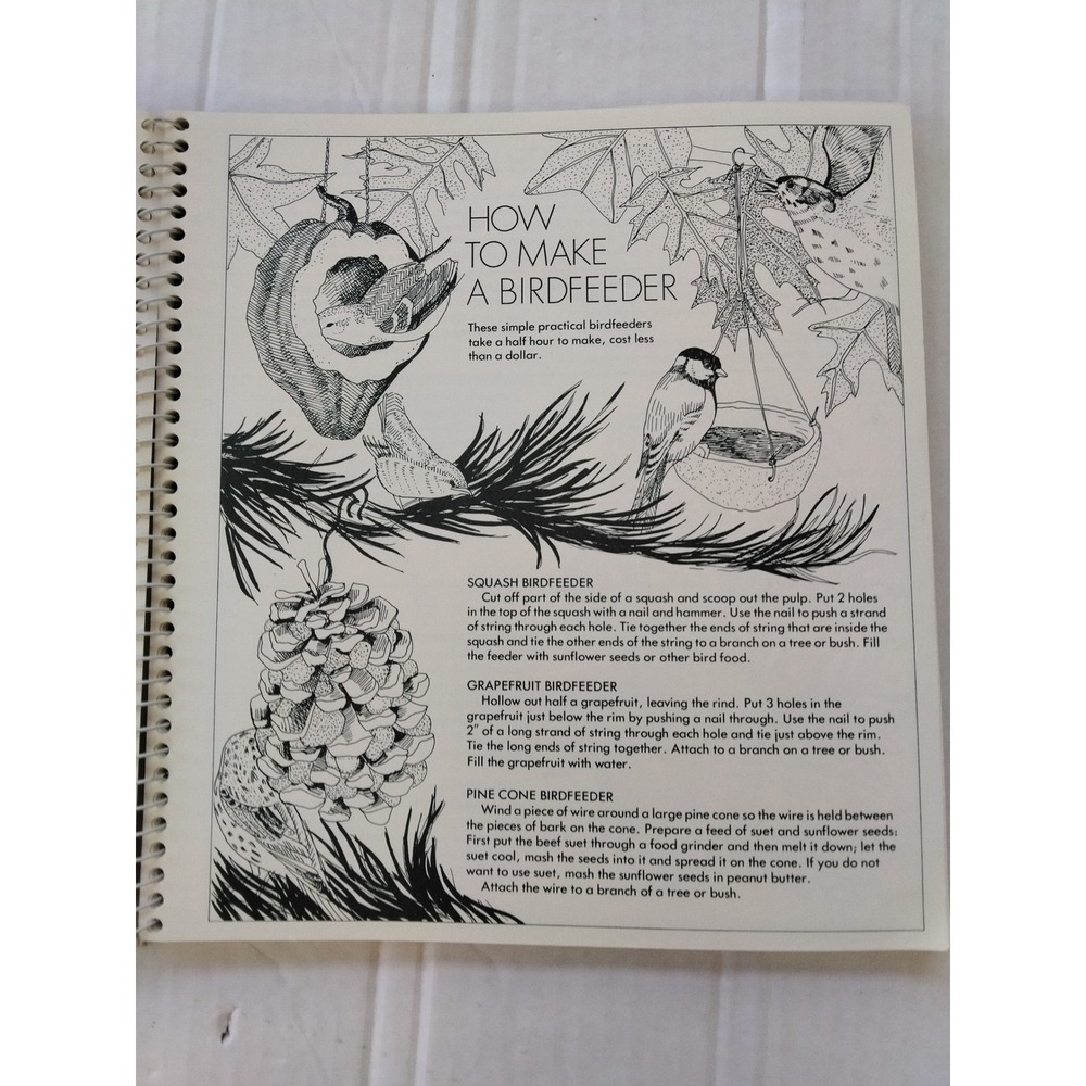 Vintage 1976 The Crafts Engagement Calendar 52 Weeks DIY Projects Spiral Bound - Picture 8 of 9